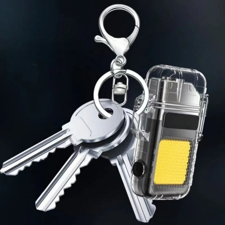 Elektryczna zapalniczka z latarką