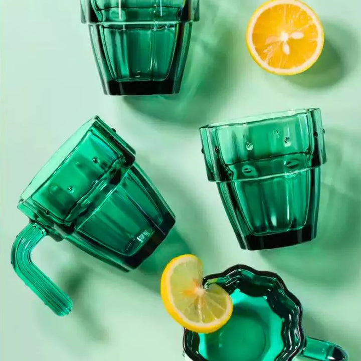 Cactus Cups zestaw 4 kubków i kieliszków sztaplowanych