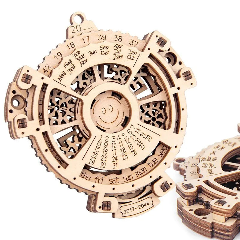 Puzzle 3D z drewna Kalendarz 21 elementów