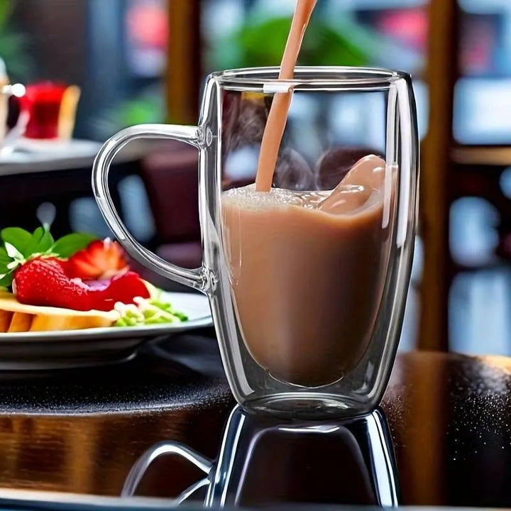 Kubek do kawy z podwojnymi sciankami 450 ml