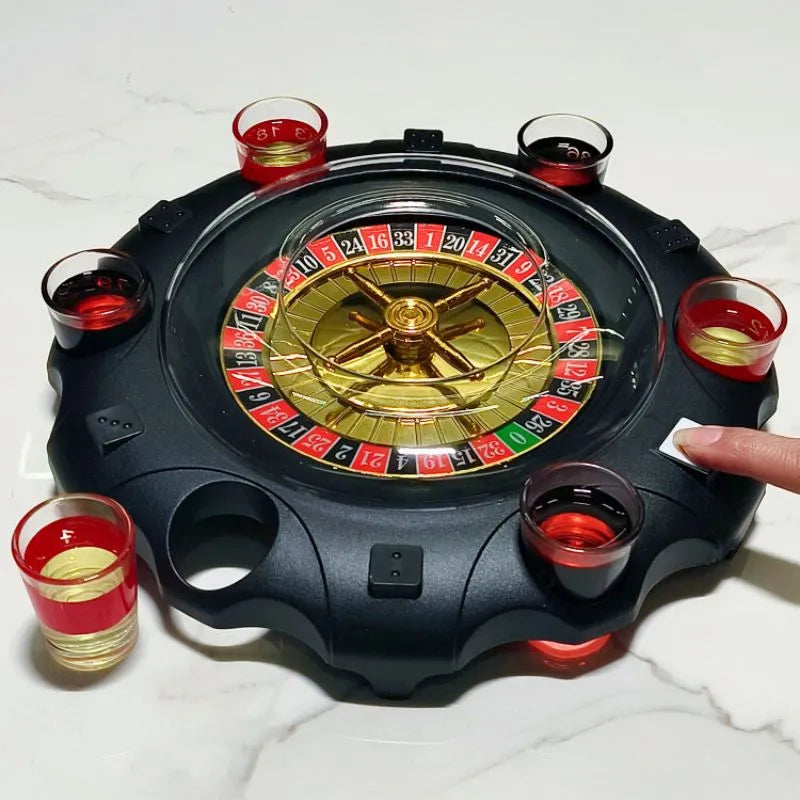 Gra do picia Elektroniczna Ruletka z kieliszkami