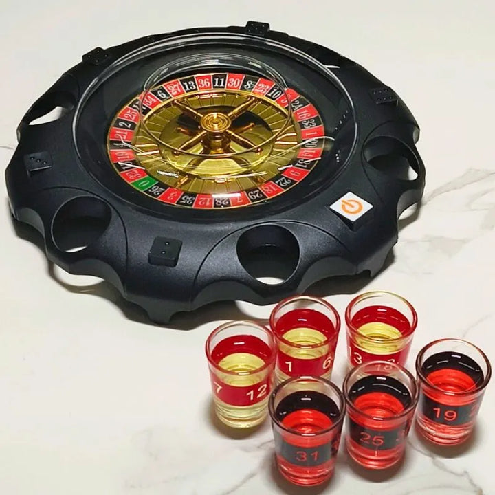 Gra do picia Elektroniczna Ruletka z kieliszkami