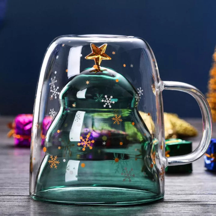 Kubek świąteczny z podwójnymi ściankami i pokrywką Oh-Brad-frumos