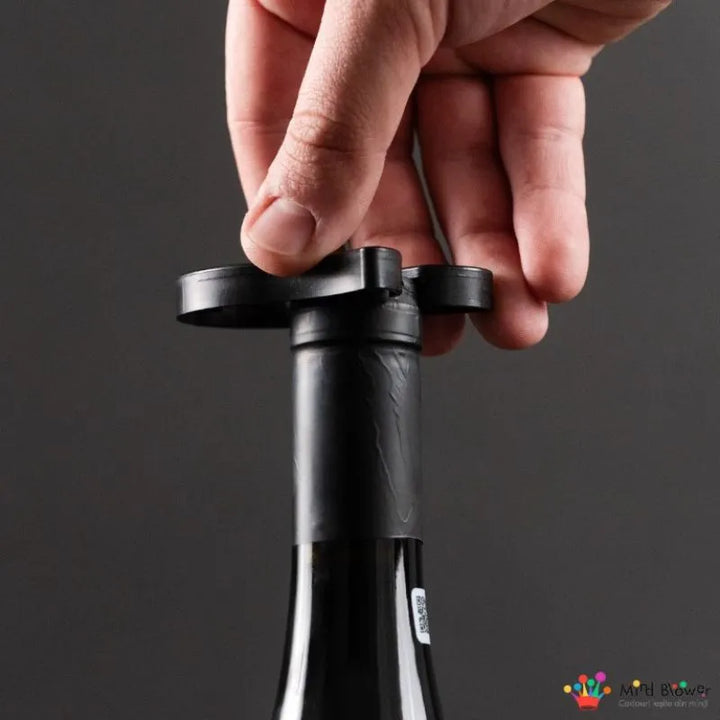 Kaseta z akcesoriami do wina Premium Silver Classic Design 9 elementów