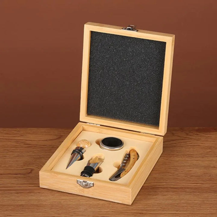 Pudełko prezentowe 4 akcesoria do wina