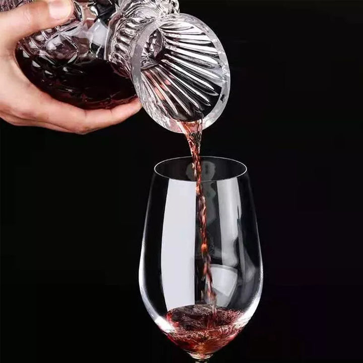 Obrotowa karafka do alkoholu