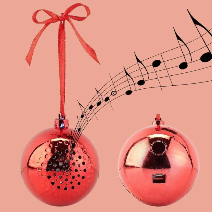 Mini głośnik przenośny Bluetooth Kula Świąteczna