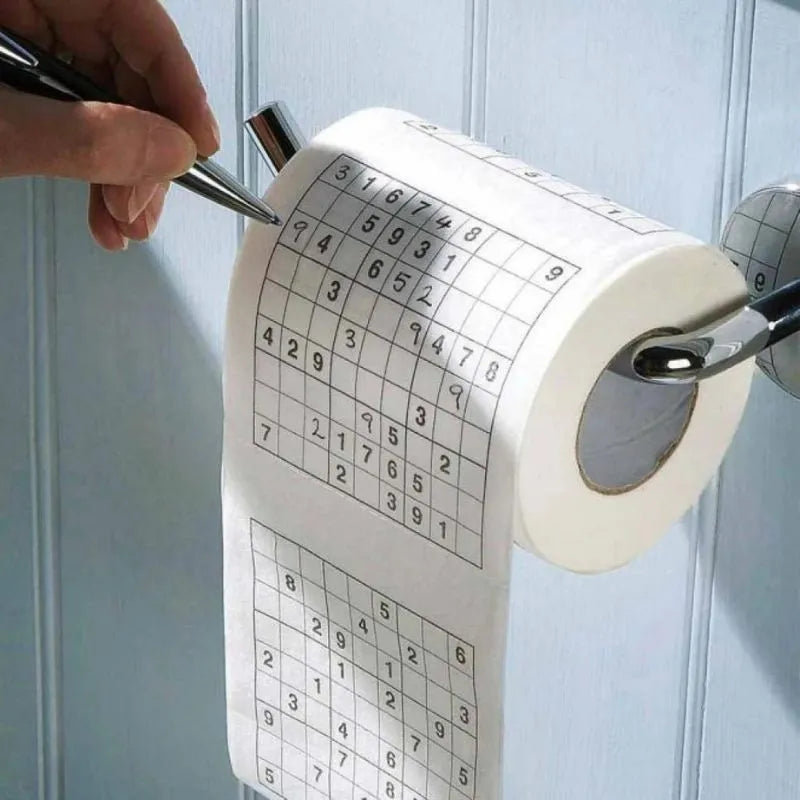 Papier toaletowy Sudoku 2 warstwy