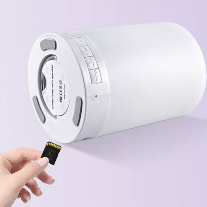 Inteligentna lampka nocna LED z odtwarzaczem muzyki, wielokolorowa, sterowanie dotykowe