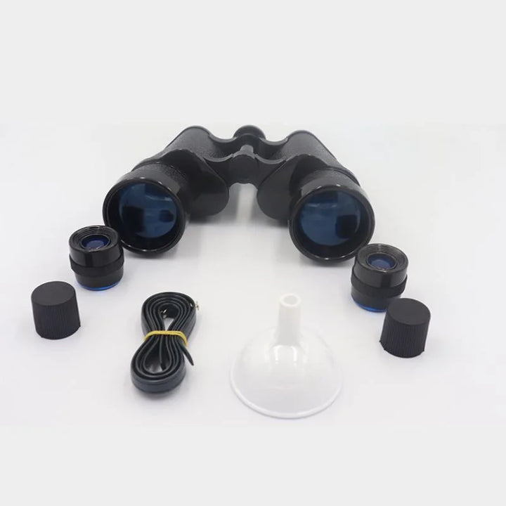 Zabawna piersiowka lornetka