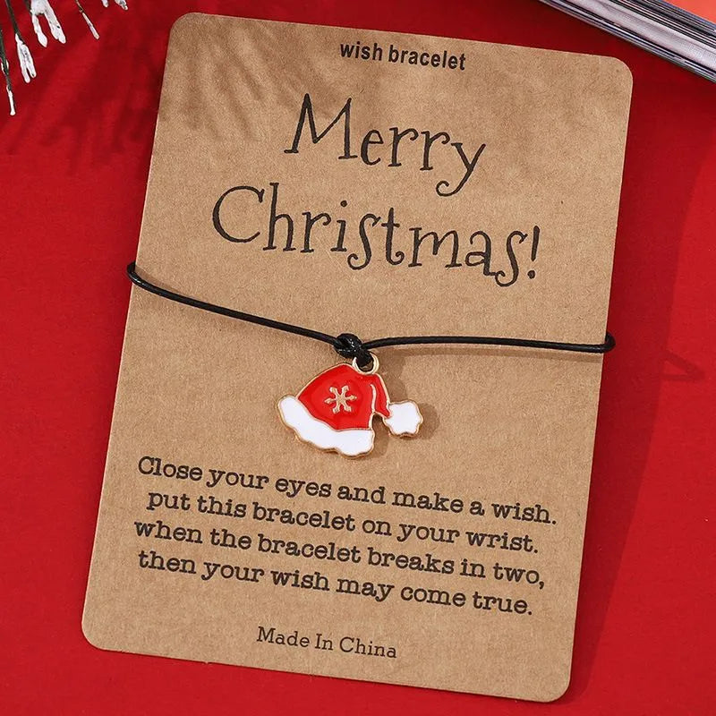 Zestaw 6 bransoletek świątecznych