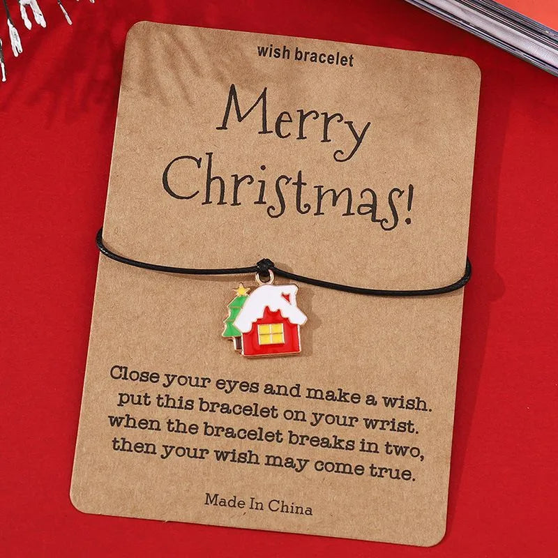 Zestaw 6 bransoletek świątecznych