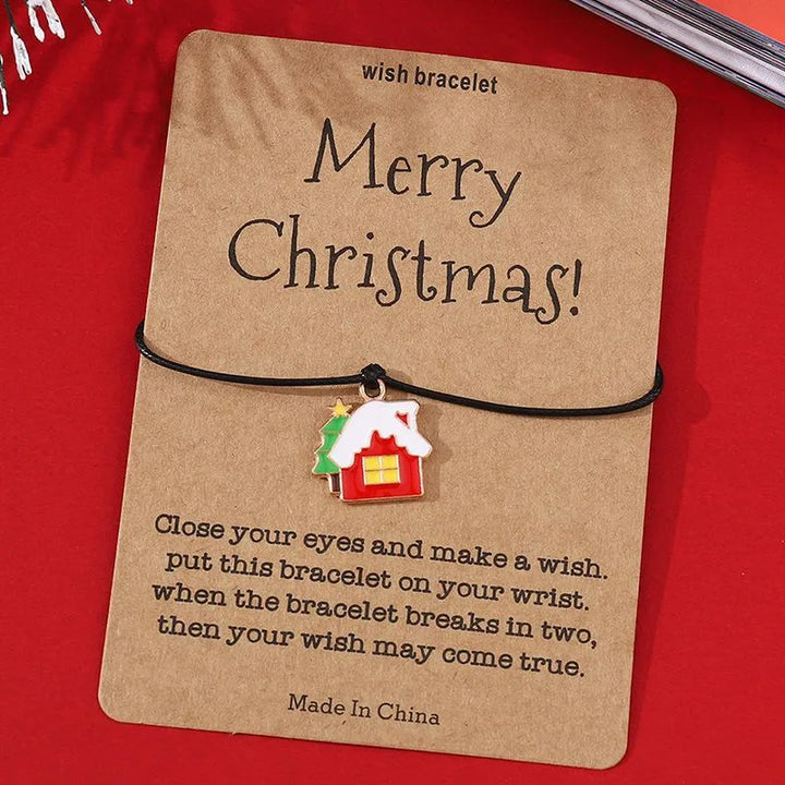 Zestaw 6 bransoletek świątecznych