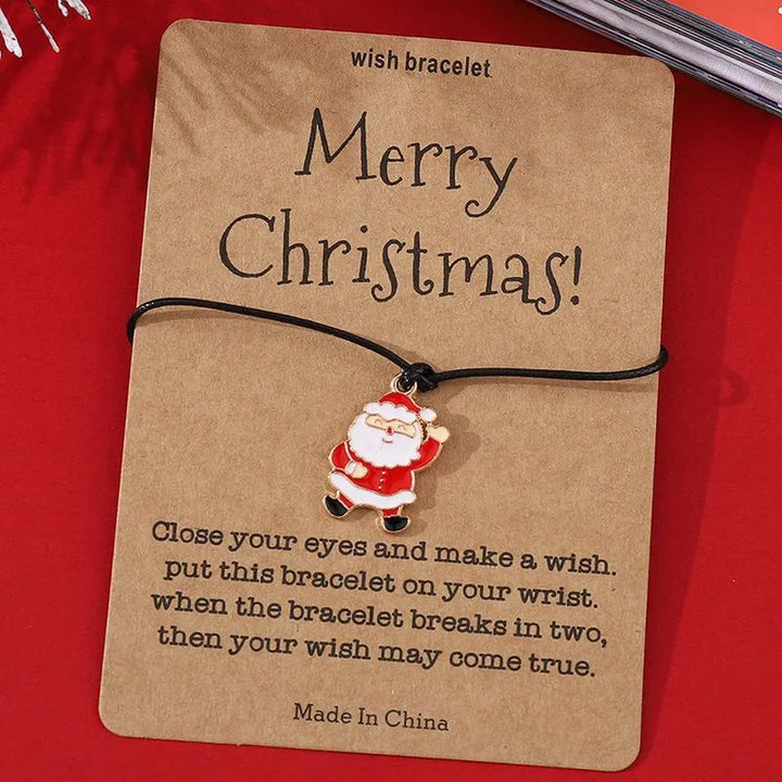 Zestaw 6 bransoletek świątecznych