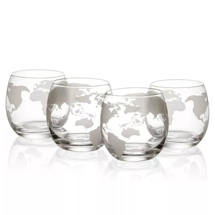 Zestaw prezentowy 4 kieliszki LUX Epique Globus