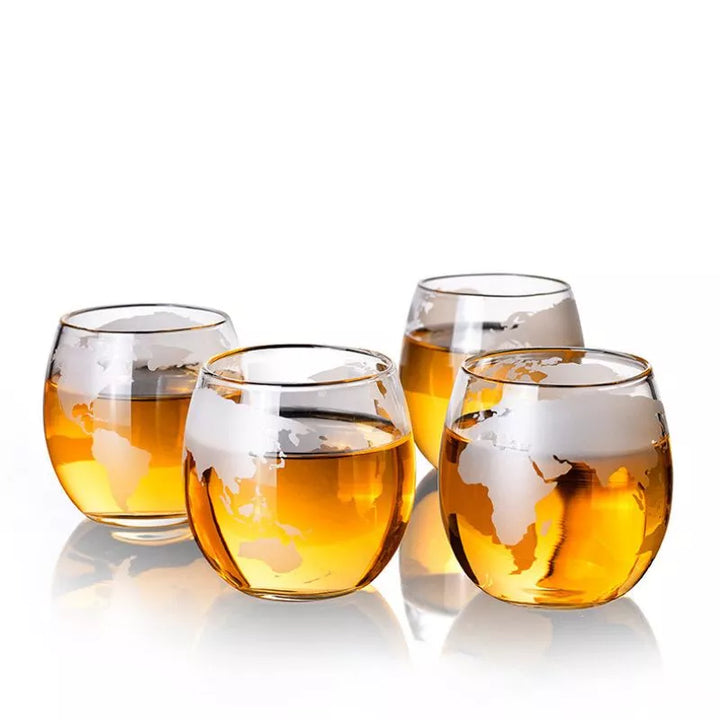 Zestaw prezentowy 4 kieliszki LUX Epique Globus