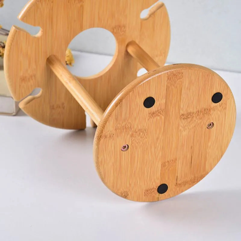 Stojak Na Jedna Butelke I 6 Kieliszkow Do Wina